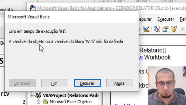 ✅Erro 91 do Microsoft Visual Basic ao Colocar Pasta de Trabalho em uma Variável смотреть онлайн