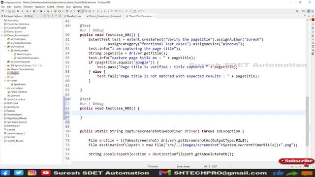 Extent Reports Version 5 with Screenshots + TestNG Framework + Realtime Scenarios | Selenium Java смотреть онлайн