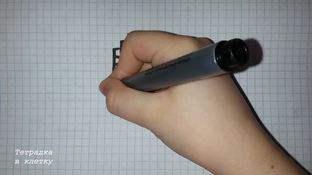 Простые рисунки по клеточкам # 71 Ракета смотреть онлайн