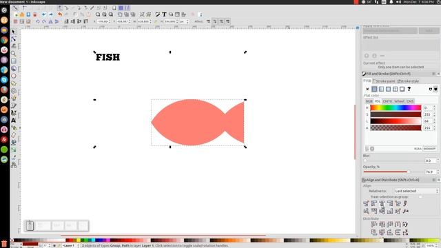 Inkscape Tutorial: Warp Text Into the Shape of an Object смотреть онлайн
