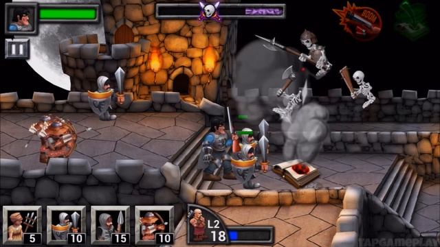 Army of Darkness Defense - Gameplay Walkthrough Part 2 - Waves 6-10 (iOS, Android) смотреть онлайн