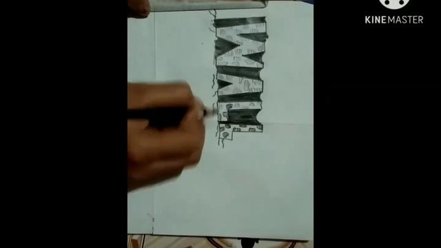 How to draw 3D wall and fire sketch?? |Neha painting academy| смотреть онлайн