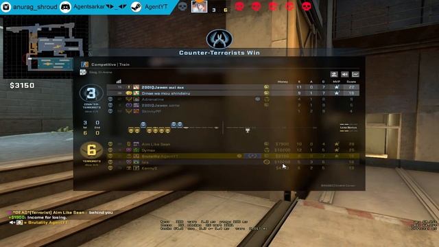 CSGO LIVE | FACEIT ME SILVER ?? WTF | LETS SEE SOME BOT GAMEPLAY | #AgentYT смотреть онлайн