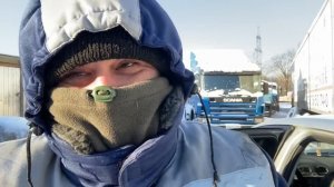 Замена стартера в экстремальных условиях на Scania 143