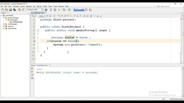boolean and if condition in java смотреть онлайн