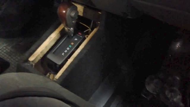 Двигатель 1JZGE на Газели.  Установка селектора АКПП.