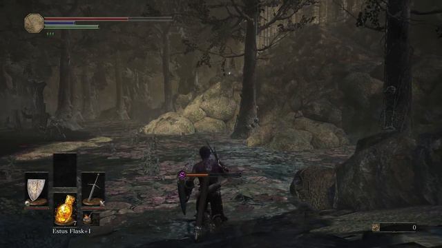 Dark Souls III - Farron Keep: Ghru & Elder, Basilisk, Rotton Slug, Exploring & Loot Swamp Gameplay смотреть онлайн