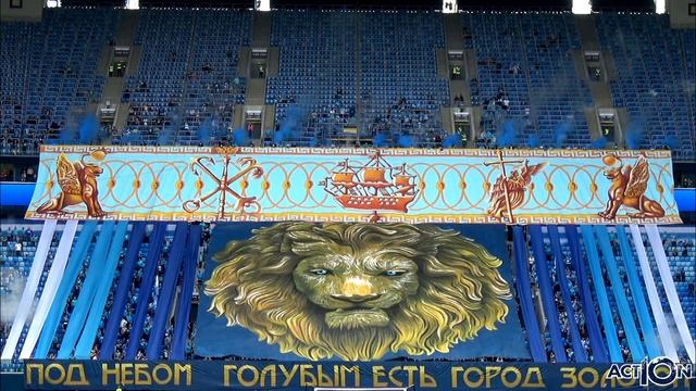 Зенит-Ахмат 3:1 "Есть город золотой под небом голубым..." (11.09.2021) смотреть онлайн