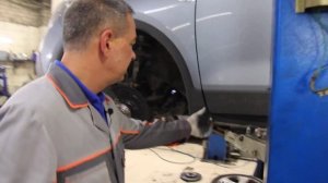 OPEL MOKKA 2012г бензин 1,8 литра АКПП пробег 56 тыс. Диагностика и ремонт  ходовой части.