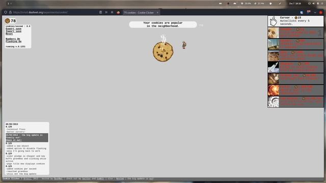 I made a cookie clicker bot to help me become a cookie creating overlord смотреть онлайн
