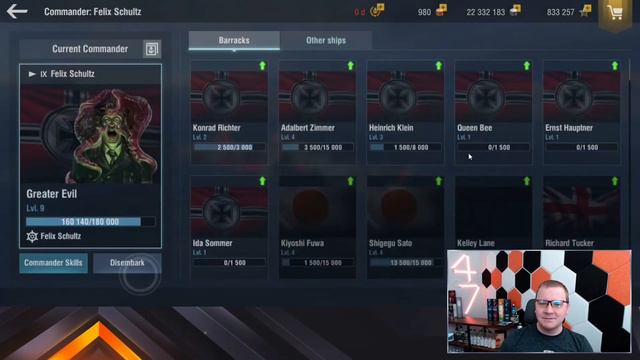 State of the Main Account in World of Warships Blitz смотреть онлайн