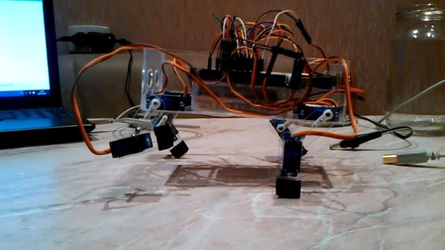 Z-RoboDog v2.1 - создание шагов смотреть онлайн
