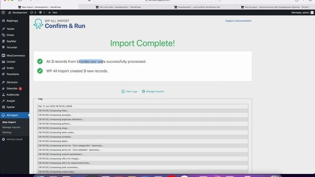 Wp All Import Kullanımı | Woocommerce XML Entegrasyonu Nasıl Yapılır? Excel İle ürün Yükleme смотреть онлайн