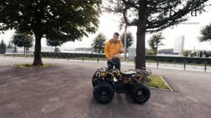 Детский электрический квадроцикл GreenCamel Atakama T120 - обзор