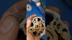 фазовращатель от двс 4B11 ужастик внутри, заклинил ванос