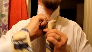 Как завязать галстук? Двойной Виндзор.