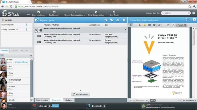 Oracle On Track Getting Started Tutorial 04- Documents and Annotations смотреть онлайн