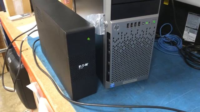 HP ML310 G8v2 on an Eaton 5S UPS смотреть онлайн