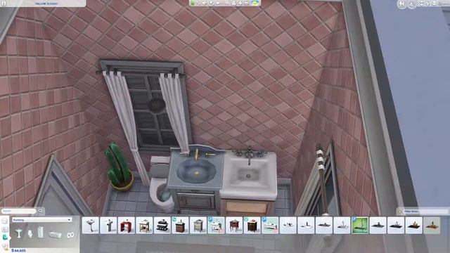 Pink Victorian Home | Sims 4 Base Game Speed Build | No CC смотреть онлайн