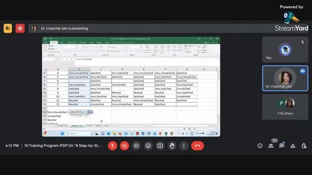 Day-4 Application of Excel for Data Analysis (Quantitative Data Analysis) смотреть онлайн