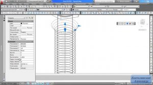 Как создать 3D болт с резьбой в Автокад