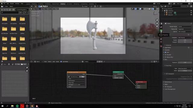 11 - Export ve Blender Cycles ile Render - Substance Painter - Blender 2.8 Dersleri смотреть онлайн