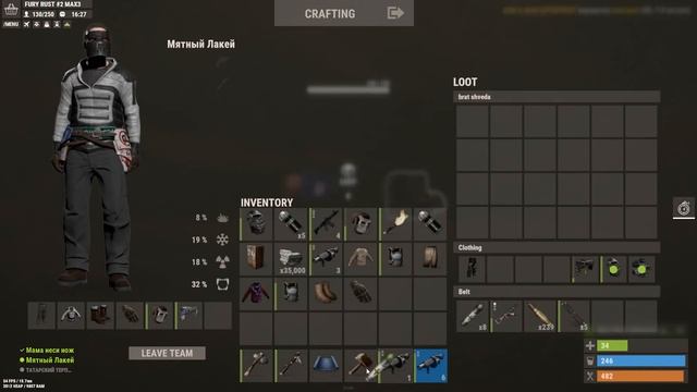 Рейд огромной башни на холме в Rust Раст смотреть онлайн