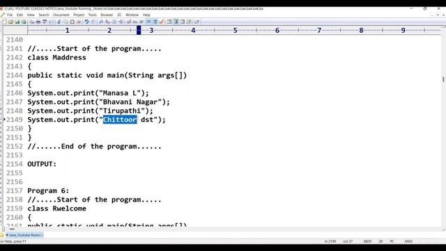 Java||class -50||First Java Program ||Java Tutorial for Beginners - in Telugu and English смотреть онлайн
