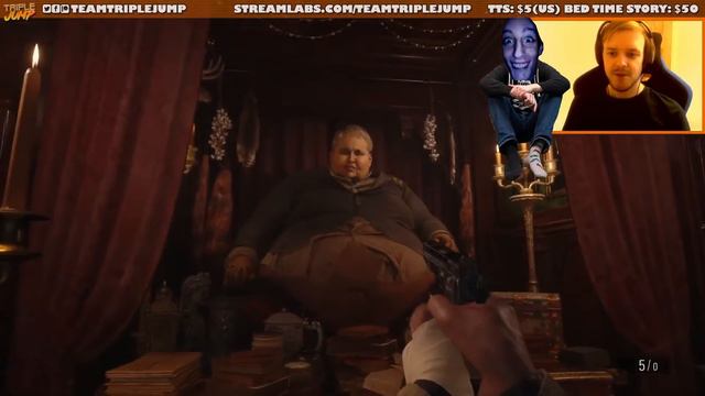 SLEEP OVER STREAM! - Resident Evil Village [Part 2] | TripleJump Live! смотреть онлайн
