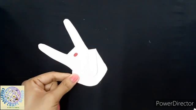 Paper Handprint Bunny / Easter Crafts For Kids / Easter Bunny Craft смотреть онлайн