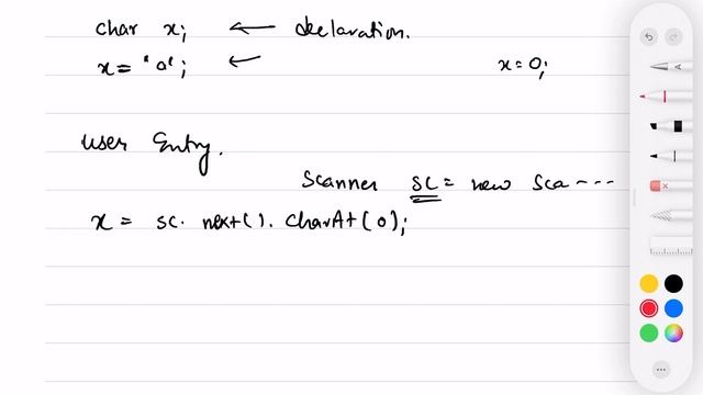 How to accept character in Java ICSE computer by Prateik Sharma смотреть онлайн