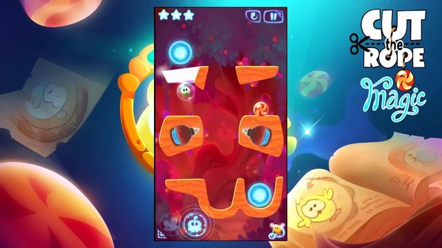 Cut The Rope: Magic - Walkthrough All Levels (3 Stars) смотреть онлайн