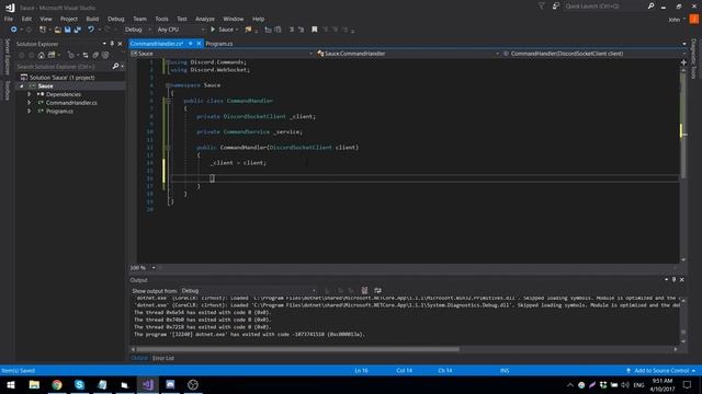 Easily Code a Discord Bot using Discord.NET | Introduction смотреть онлайн