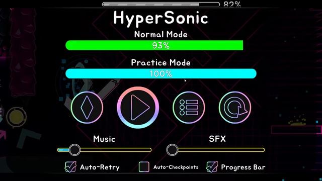 HyperSonic 100% (Extreme Demon) смотреть онлайн