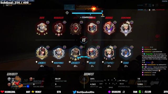 Overwatch Top Ranked Aggro Doomfist Gameplay By Rollout Doomfist God GetQuakedOn -POTG- смотреть онлайн