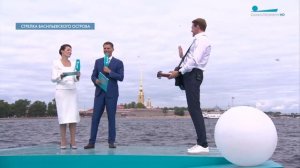 Иван Ожогин - «Песня о друге» День ВМФ на стрелке Васильевского острова