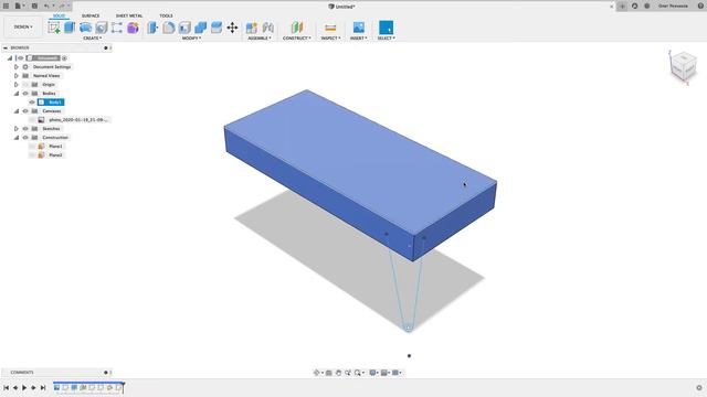 Fusion 360 Микроурок. Делаем ножки как на фото смотреть онлайн