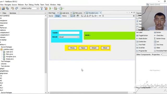 Hasil Run Project Praktikum-1 Java. Pembuatan Username,Login Serta Cek Bulan dan Tahun смотреть онлайн