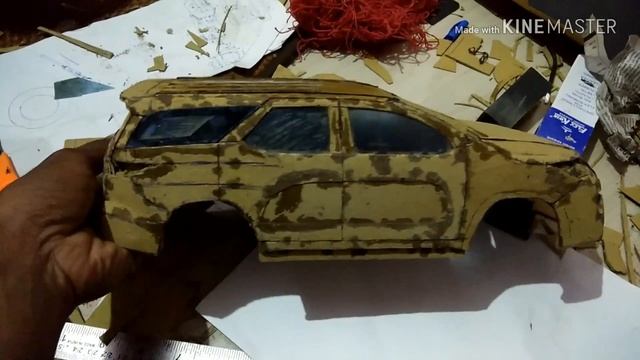 How to Make a Car | New Toyota Fortuner 2018 | Part 02 | DIY Cardboard RC Car | Toy car making смотреть онлайн