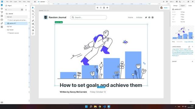 Updating live web pages right from Lunacy. Linked design. How it works. смотреть онлайн