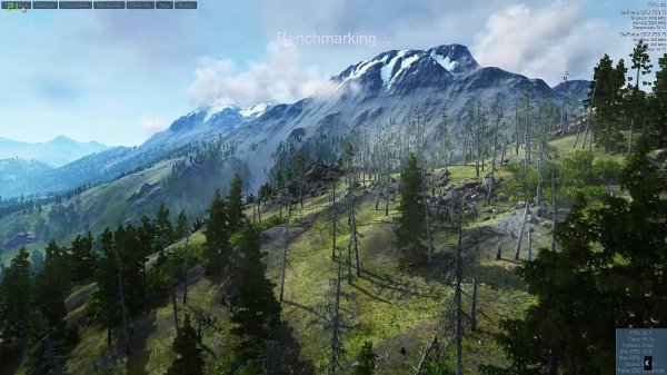 Unigine Valley Benchmark  тест видеокарты GTX750ti
