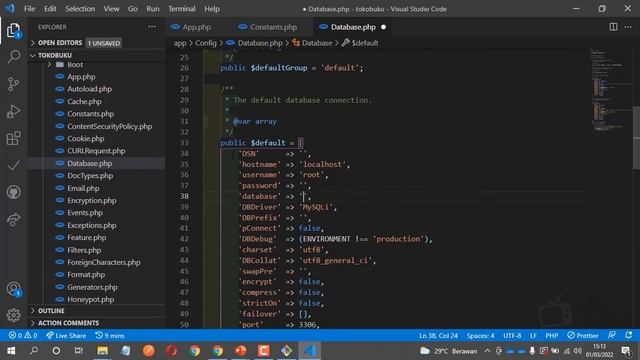 03 - Struktur Folder & Environment смотреть онлайн