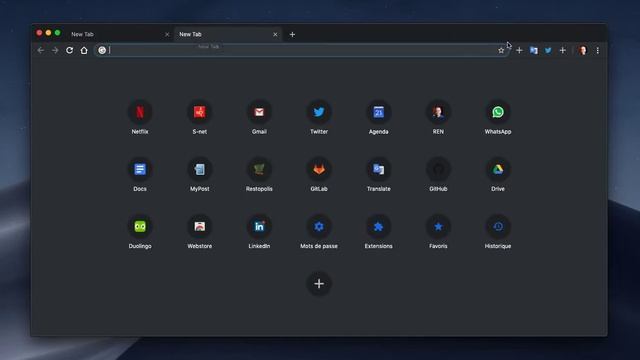 Chrome extension - New tab page bookmarks смотреть онлайн