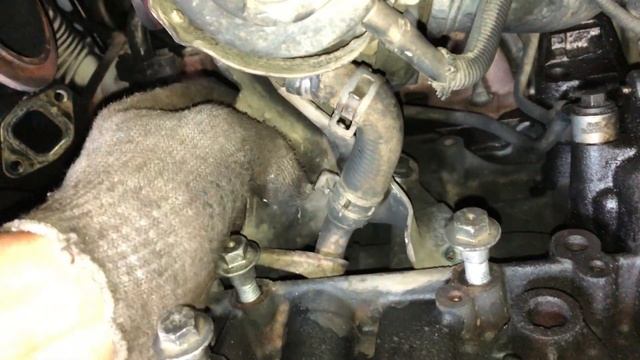 ДВИГАТЕЛЬ NISSAN - RENAULT R9M Ремонт ЕГР