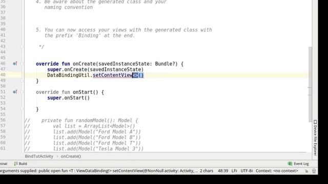 5 Basic steps: Android Data Binding Tutorial in Kotlin смотреть онлайн