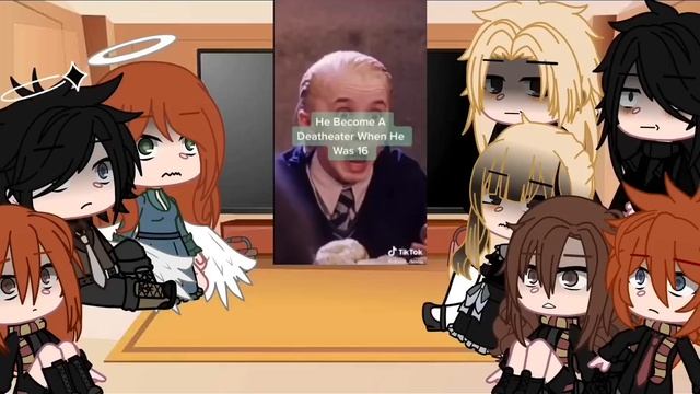 | HP React To Harry Potter & Draco Malfoy | Angst | Read Desc | Drarry ?|