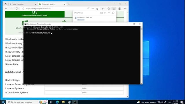 Como instalar Node no Windows смотреть онлайн