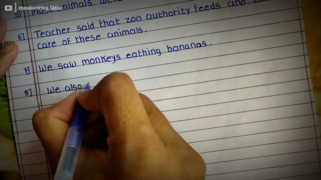 A Visit to the Zoo - A 15-line Essay смотреть онлайн