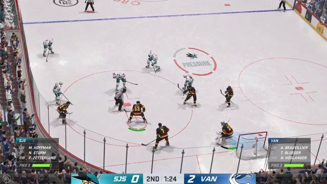 NHL 24 PS4. 2023-2024 REGULAR SEASON 11.20.2023: San Jose SHARKS VS Vancouver CANUCKS ! смотреть онлайн