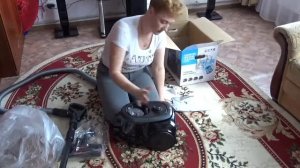 Распаковка и обзор пылесоса SAMSUNG SC18M2150SG online video cutter com